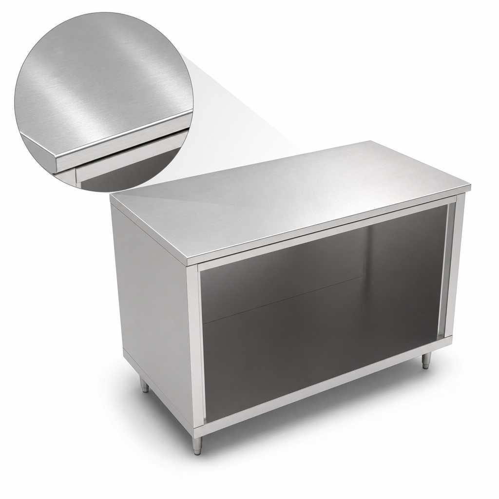 16 Gauge Stainless Steel Top