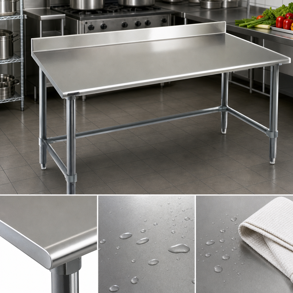 16 Gauge 300 Series Stainless Steel Top
