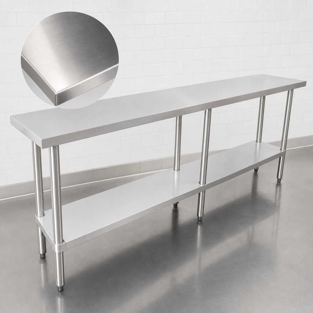 18/430 Stainless Steel Flat Top