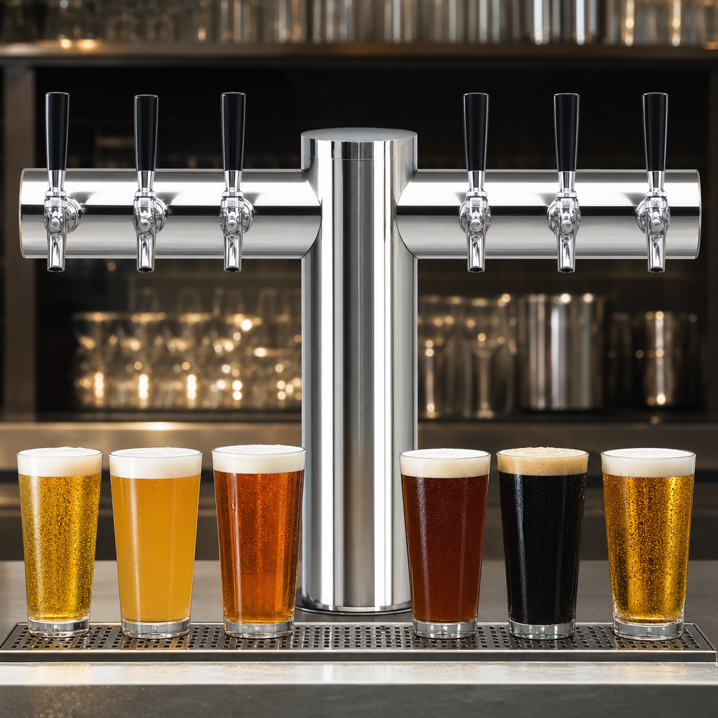 Six-Faucet Capacity