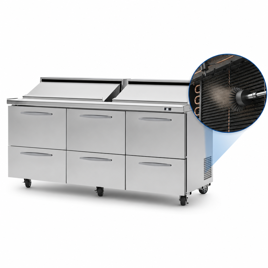 Self-Cleaning Condenser
