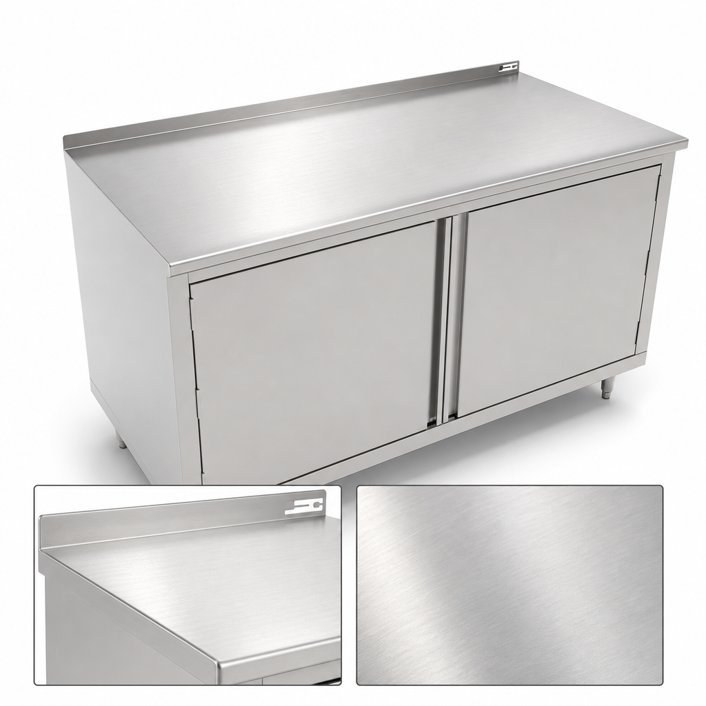 14-Gauge Stainless Steel Top