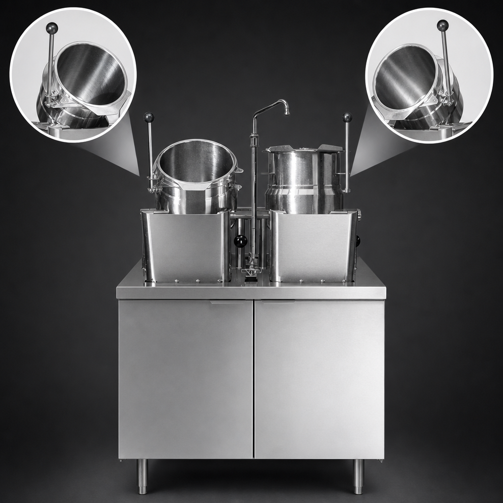 Dual Tilting Kettles