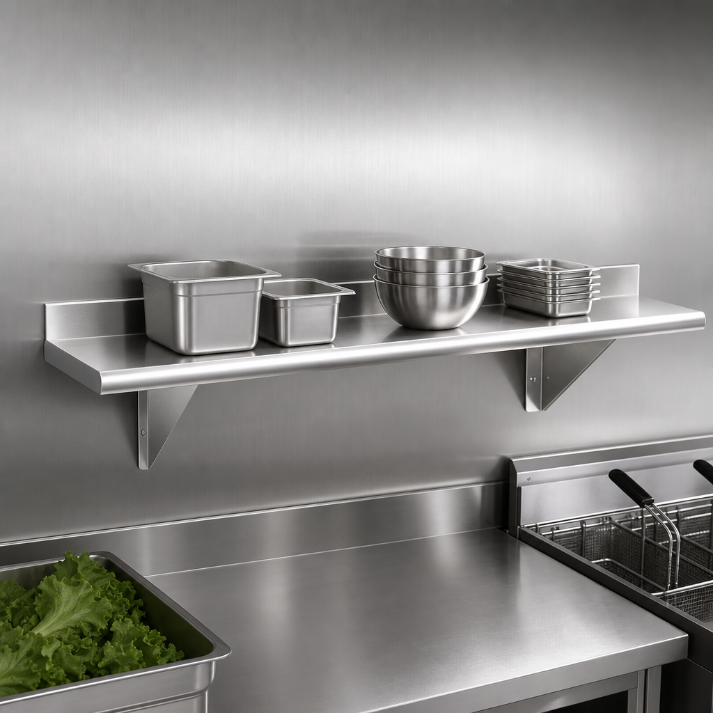 18-Gauge 430 Stainless Steel Construction