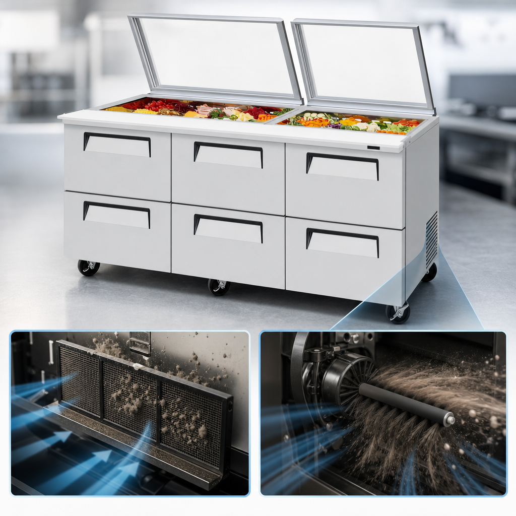 Self-Cleaning Condenser