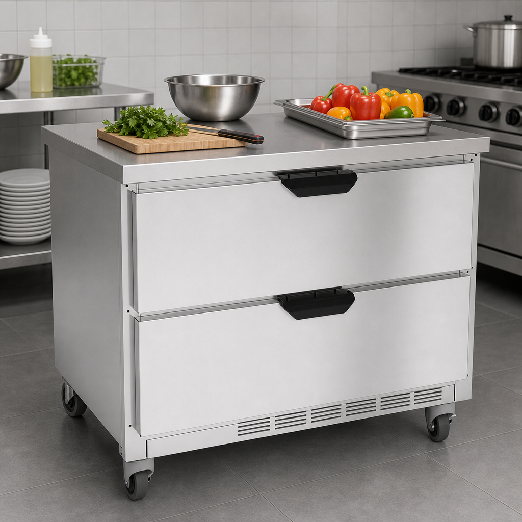Flat Stainless Steel Worktop