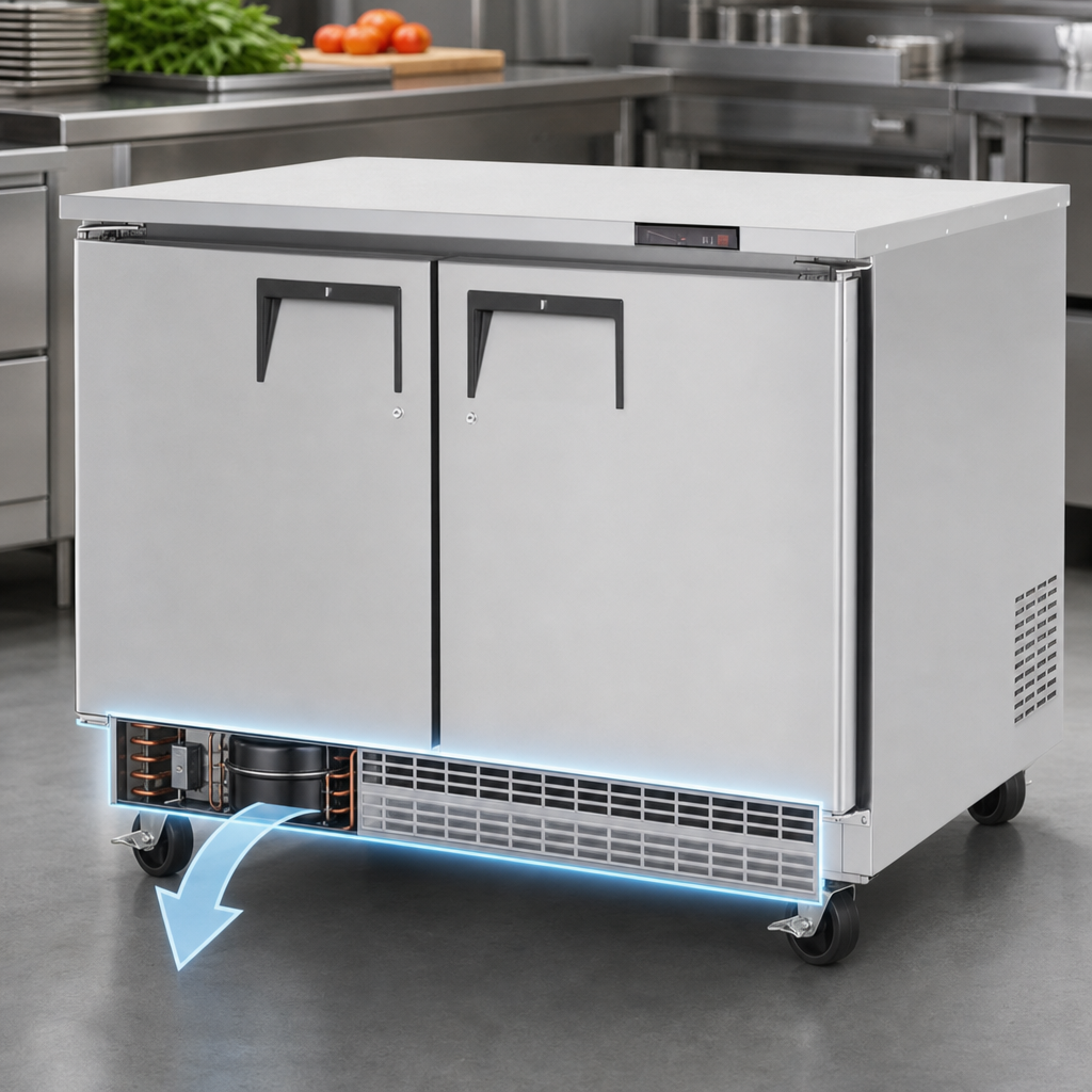 Bottom-Mounted Self-Contained Refrigeration