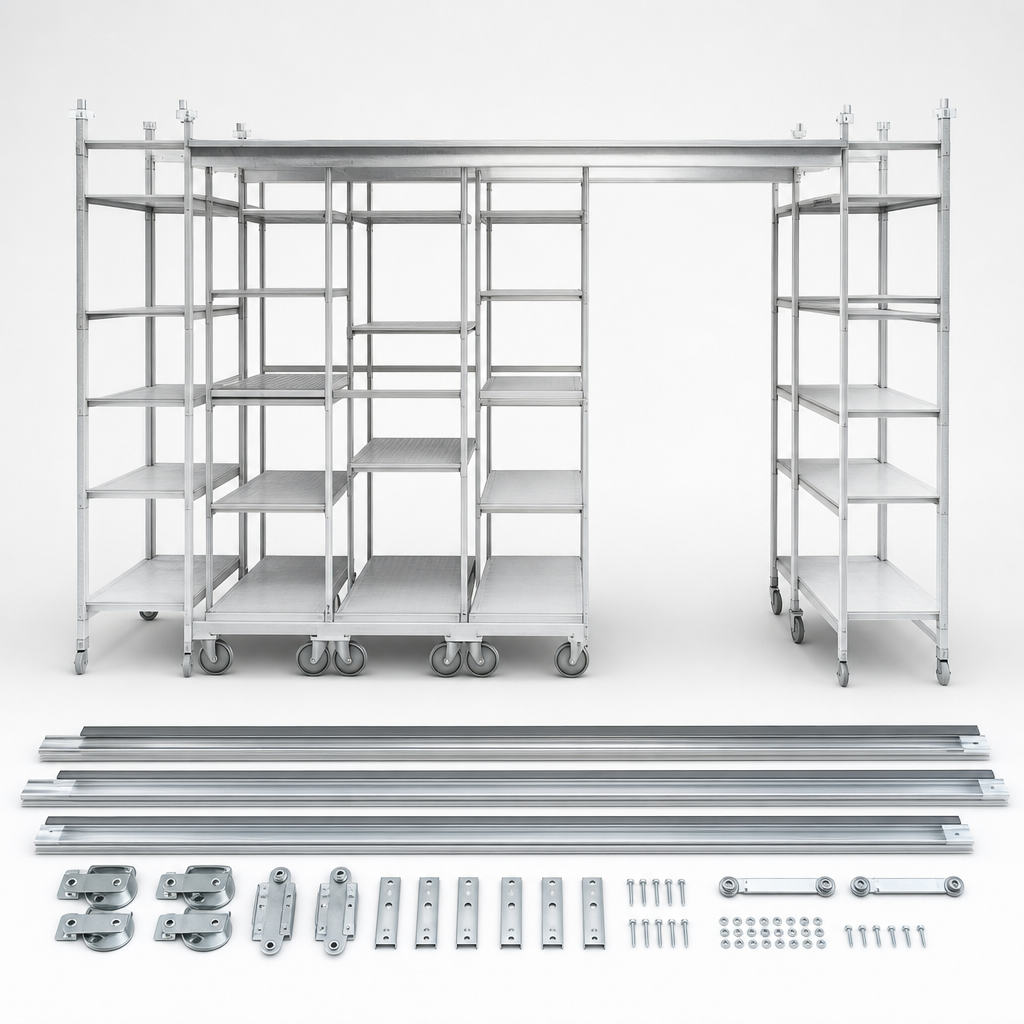 Track Sections and Hardware Included