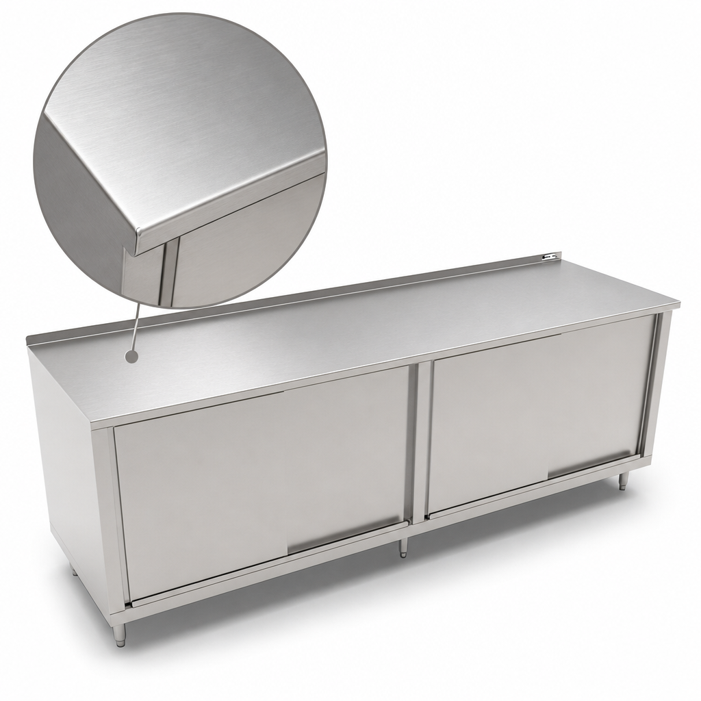 14-Gauge Stainless Steel Top