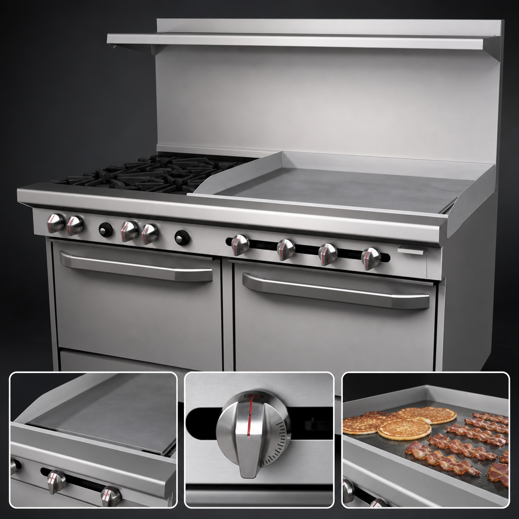 36-Inch Thermostatic Griddle