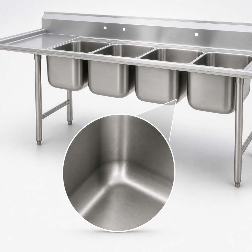 Seamless Coved Corner Bowls