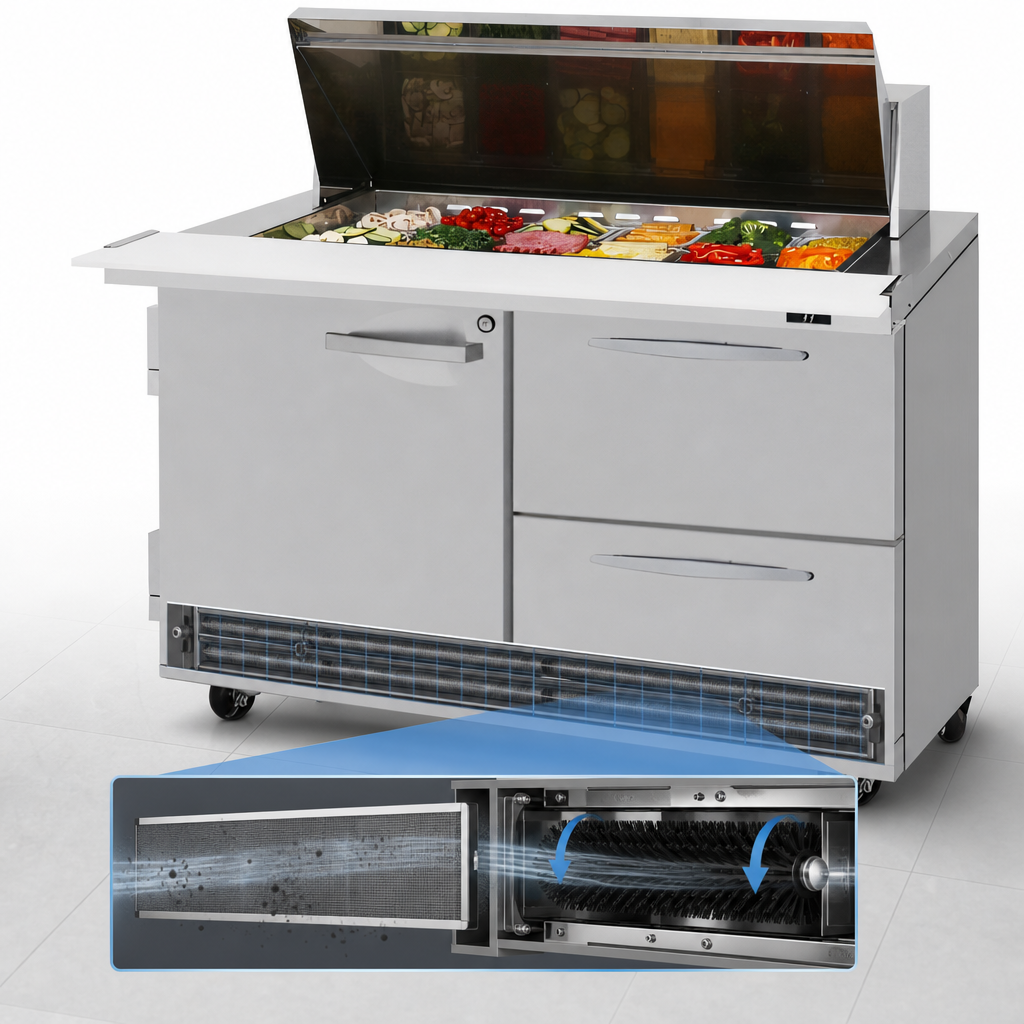 Self-Cleaning Condenser