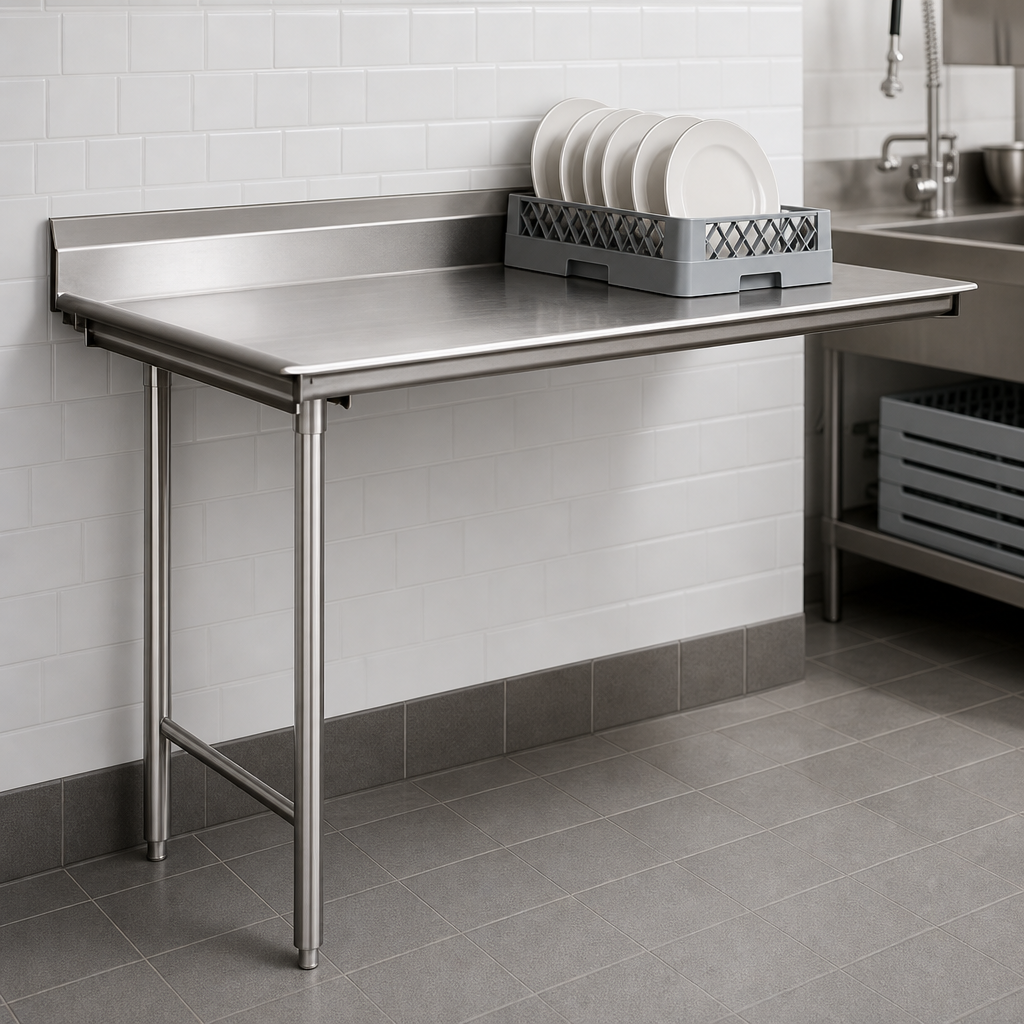 Straight Clean Dishtable