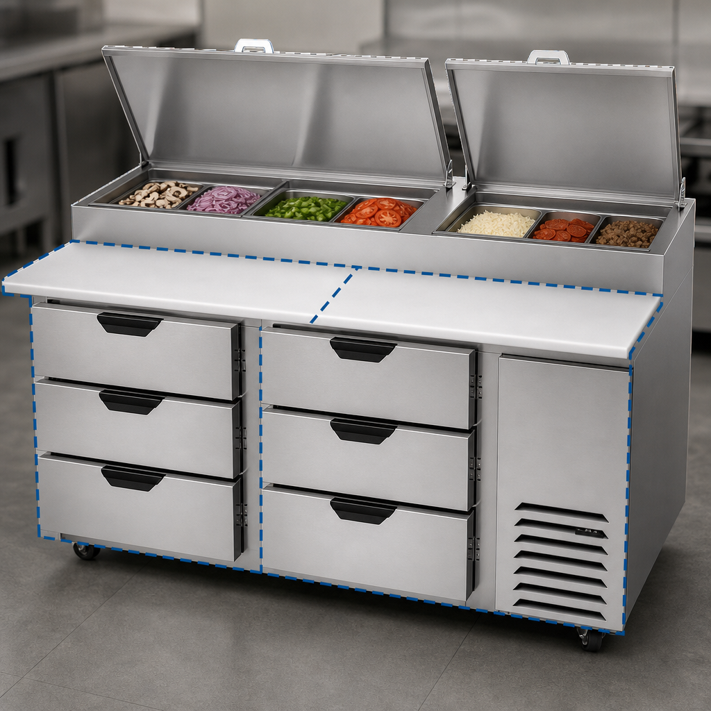Two-Section Cabinet