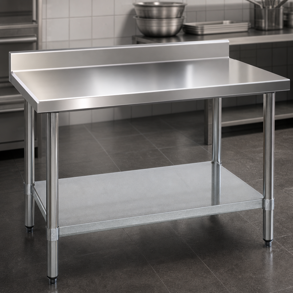 14-Gauge Stainless Steel Top