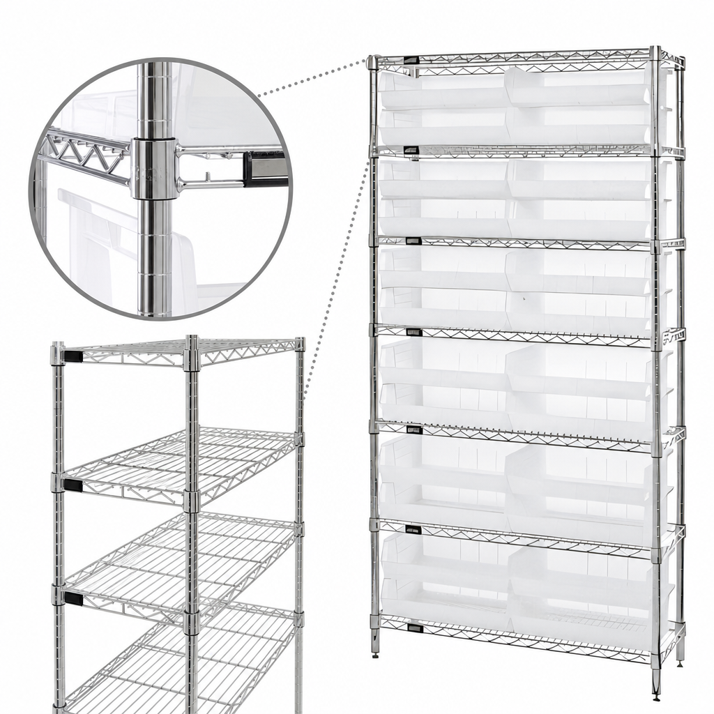 Six Wire Shelves