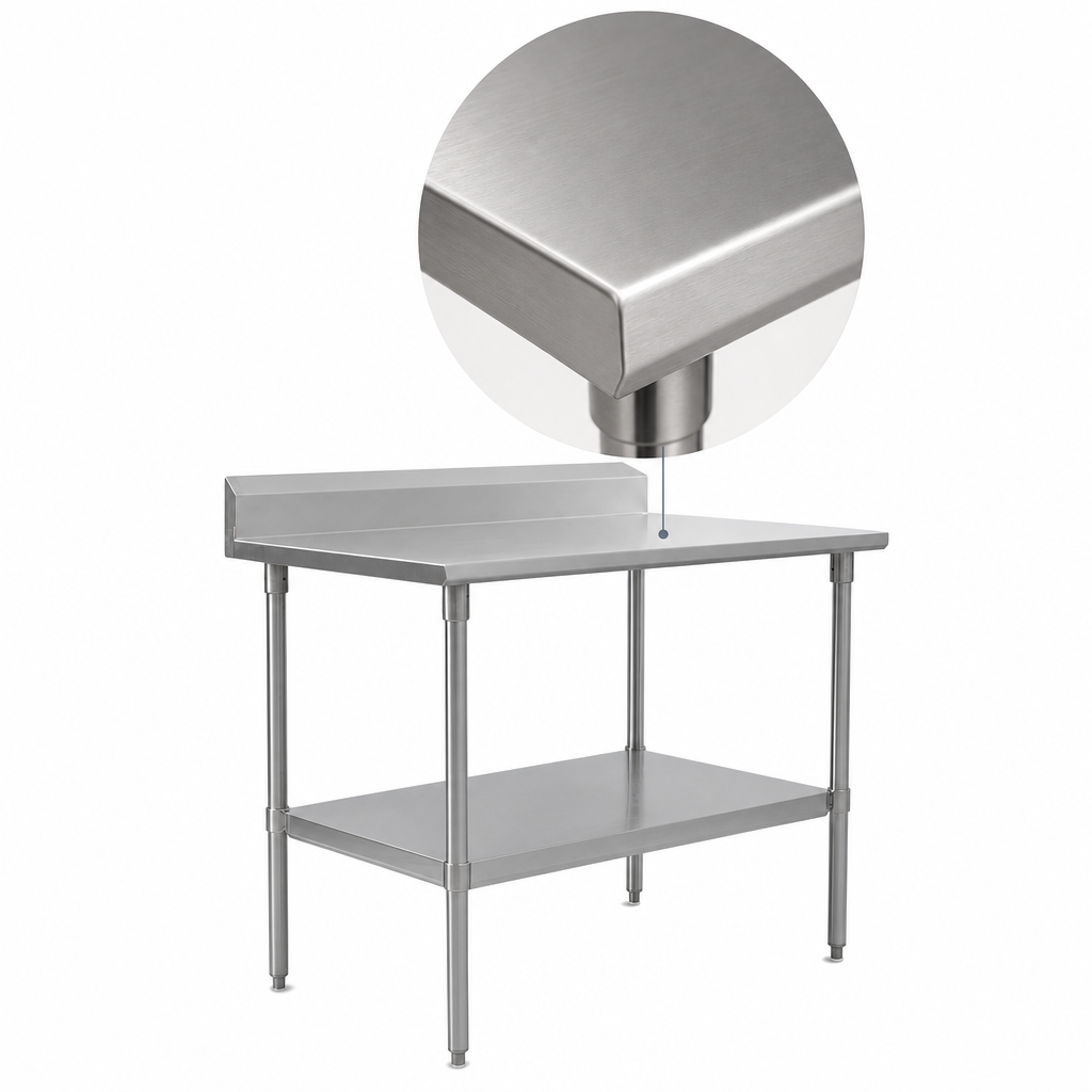 16-Gauge Type 300 Stainless Steel Top