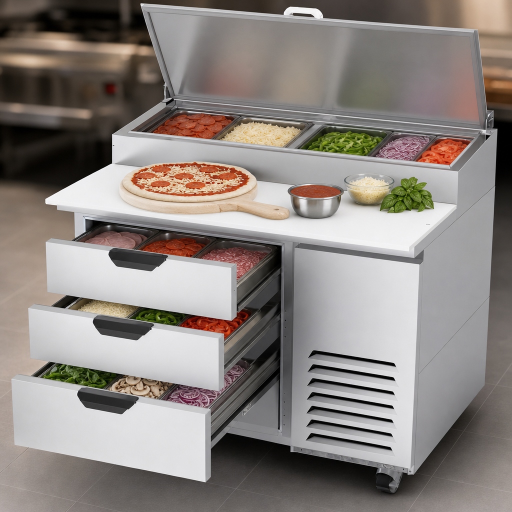 Three-Drawer Storage
