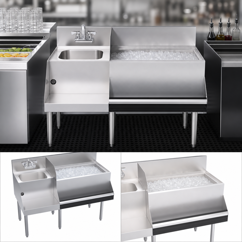 Right-Side Ice Bin Layout