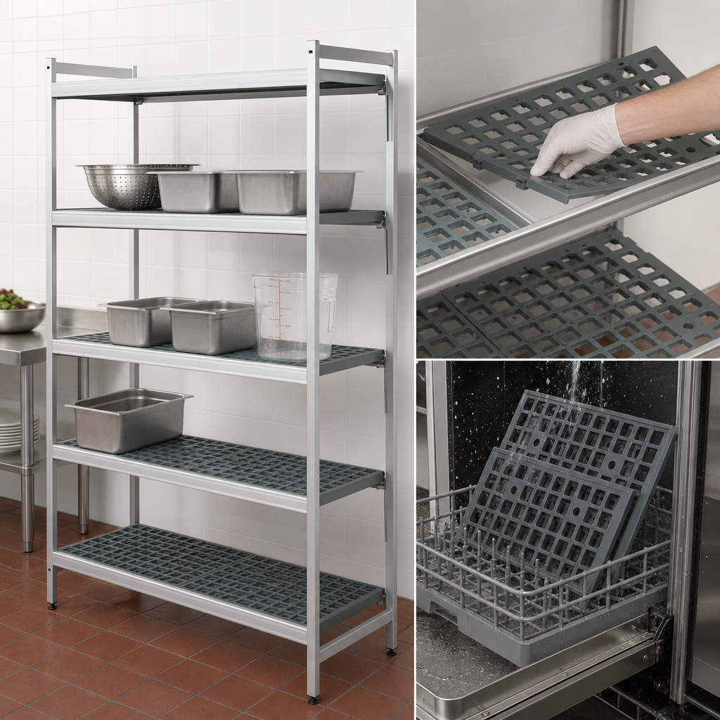 Removable Polymer Shelf Inserts