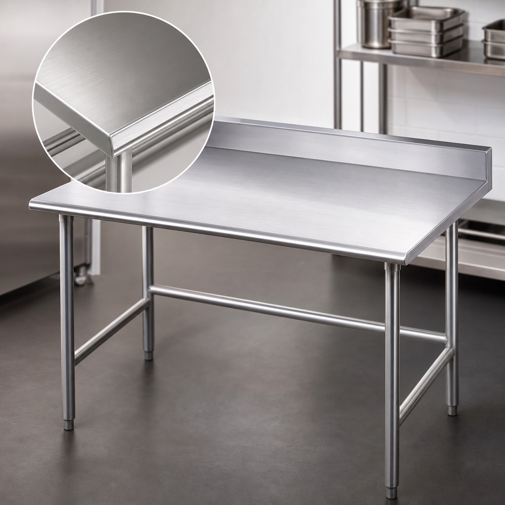 16-Gauge 430 Stainless Steel Top