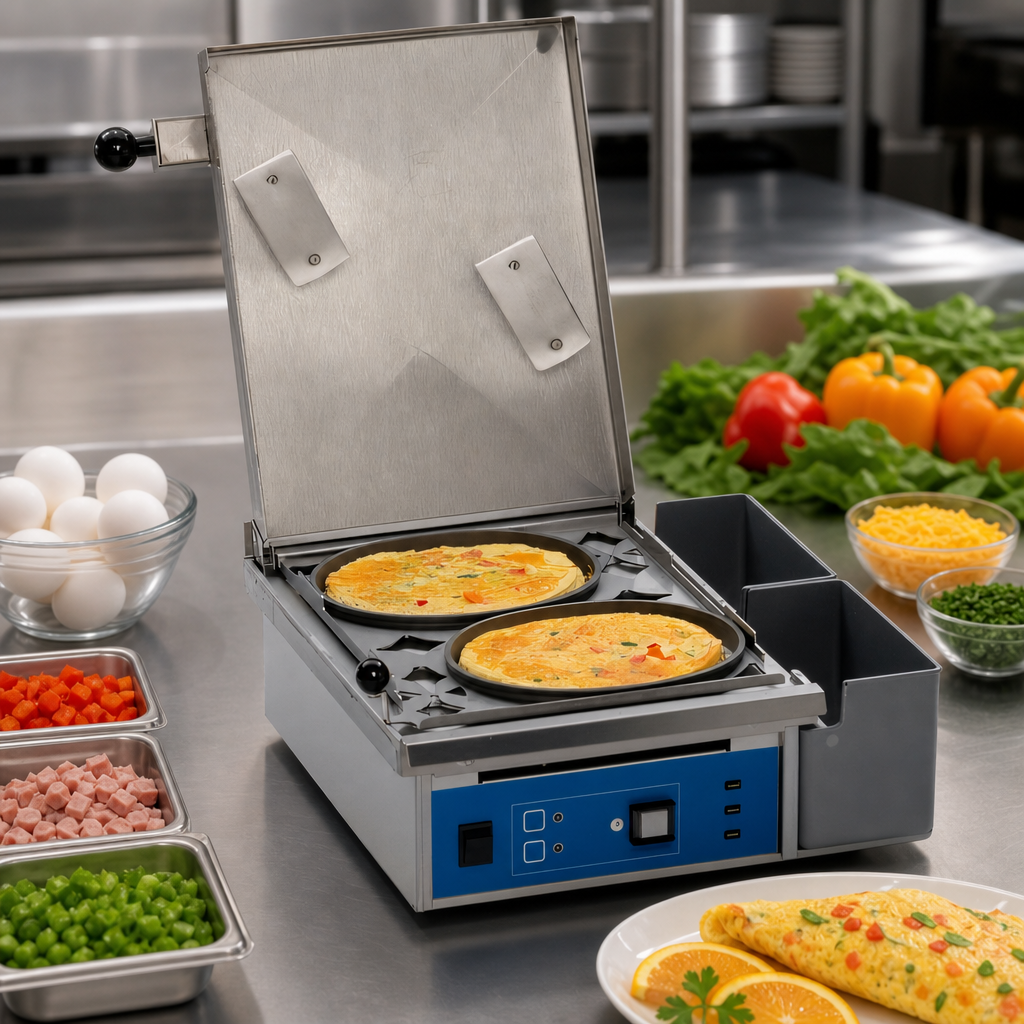 Two 8-Inch Omelet Capacity