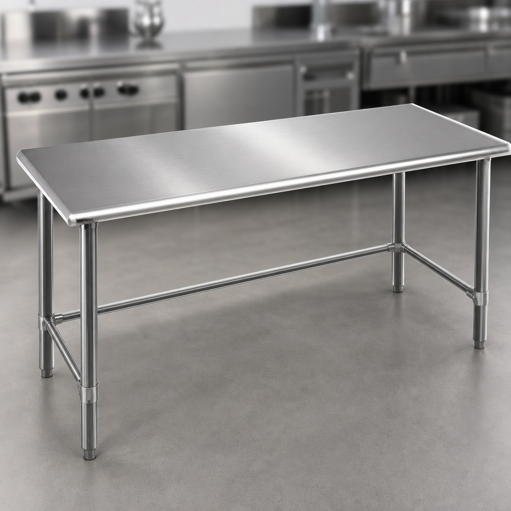 14-Gauge Stainless Steel Top