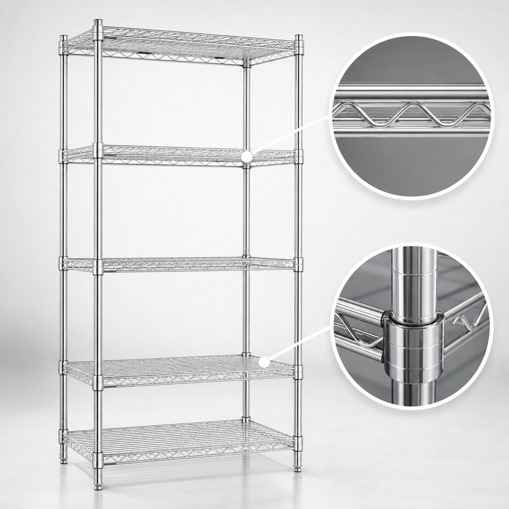 Patented QuadTruss® Shelves