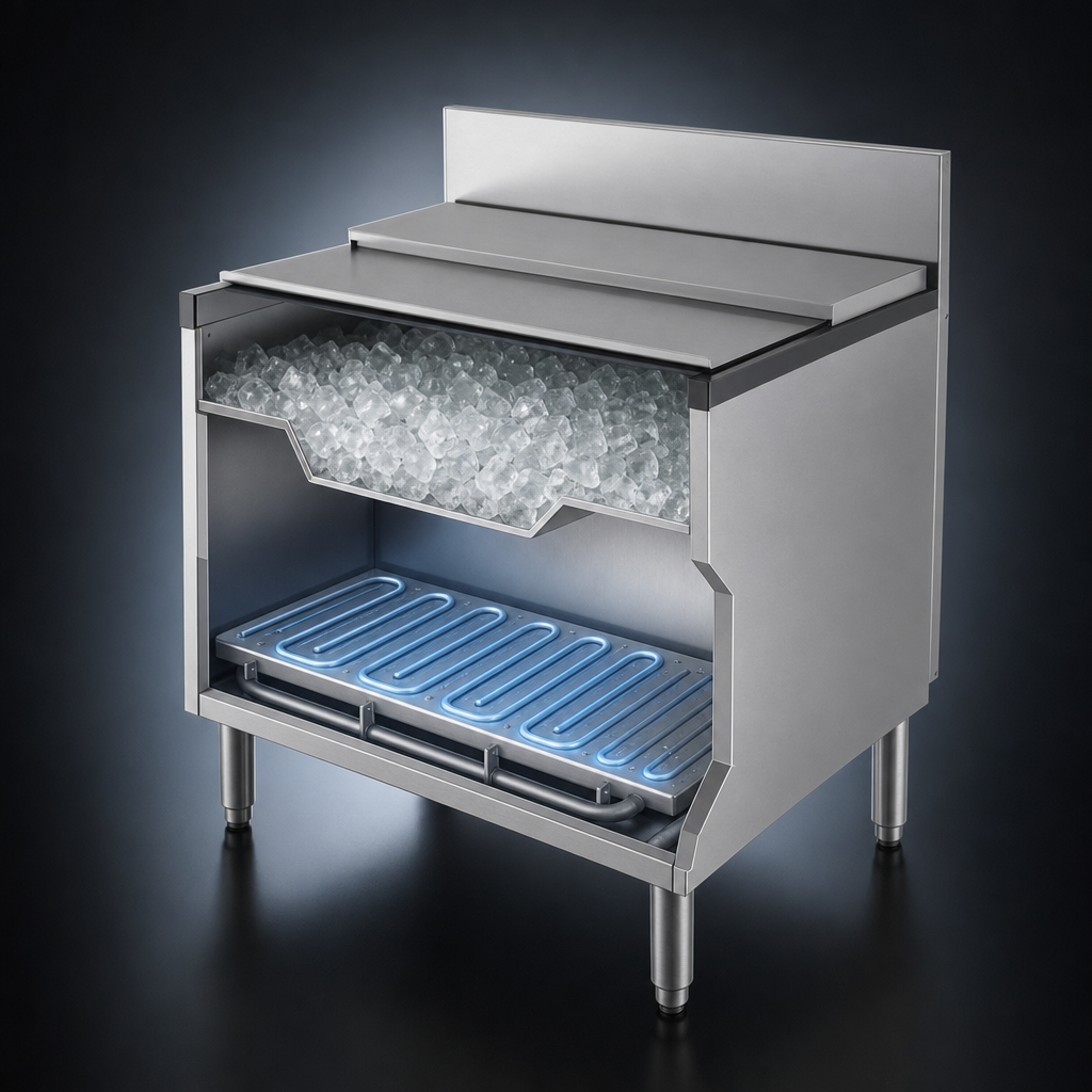 Concealed 10-Circuit Cold Plate