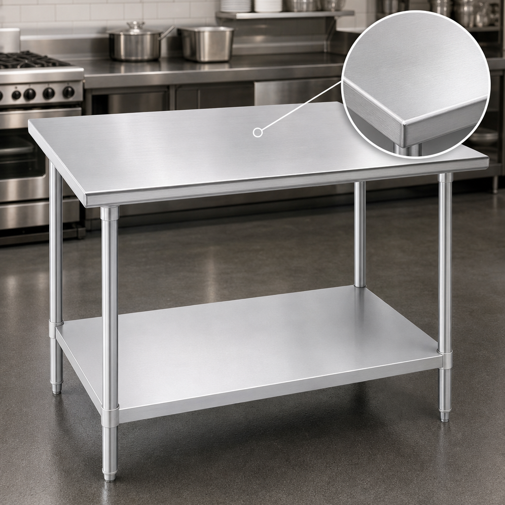 16 Gauge 430 Stainless Steel Top