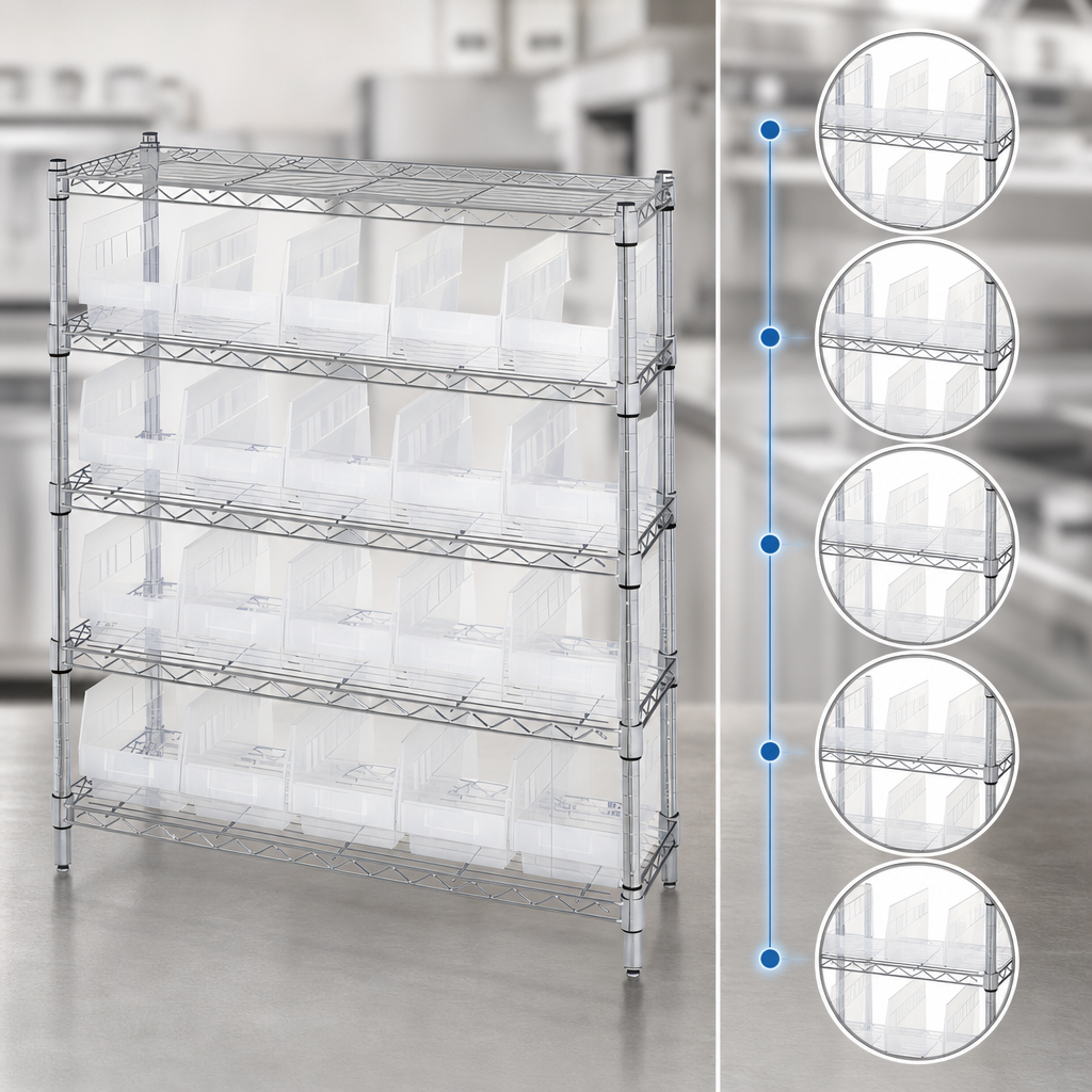 Five Shelves