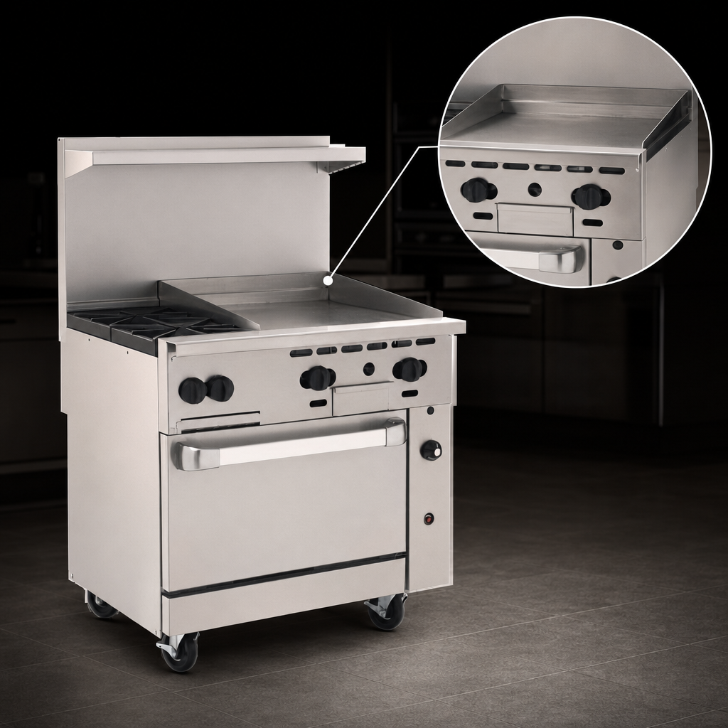24-Inch Thermostatic Griddle