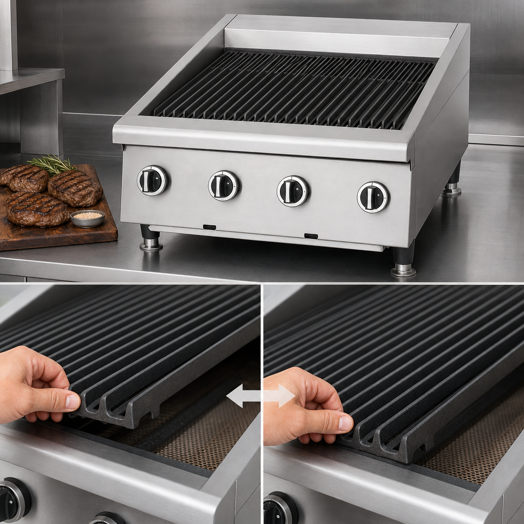 Adjustable Cast Iron Grates