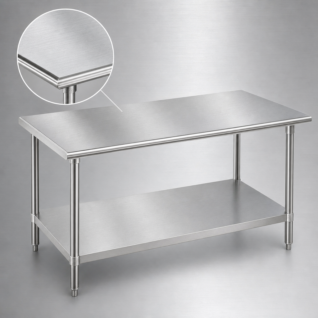 16-Gauge 430 Stainless Steel Top