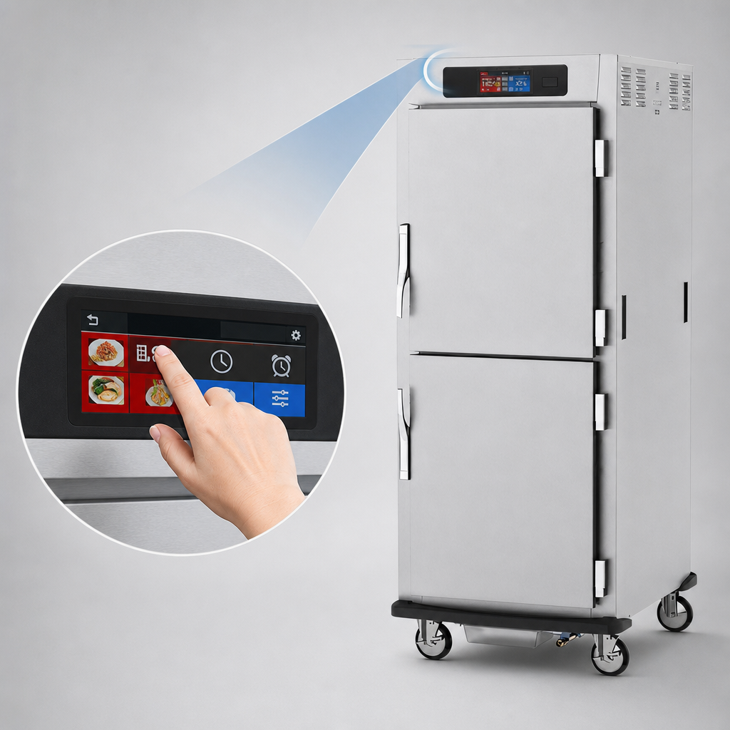 6.8-Inch Touch-Screen Controls