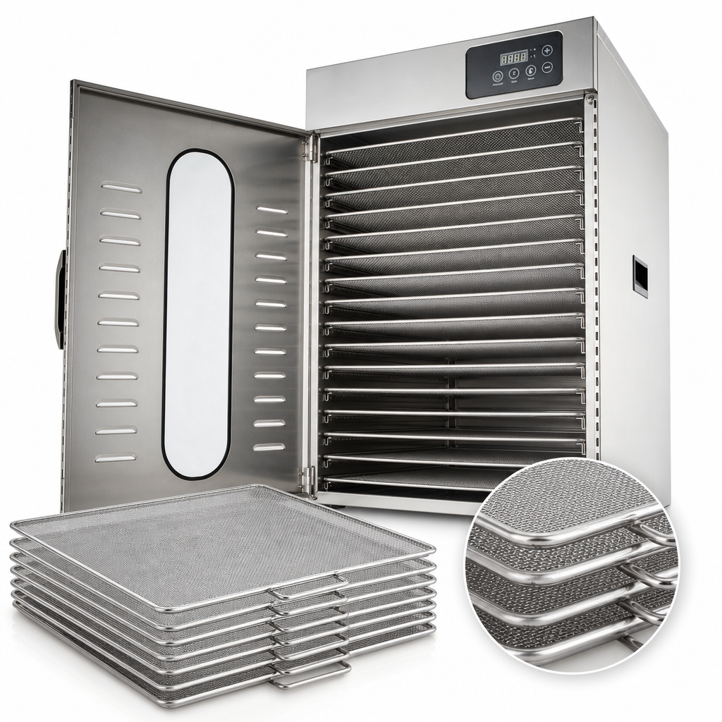 16 Stainless Steel Trays