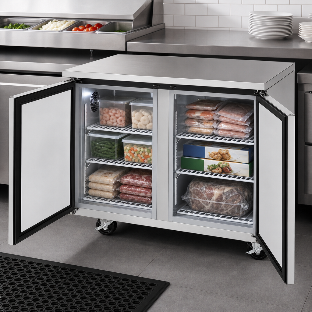 Two-Section Undercounter Design