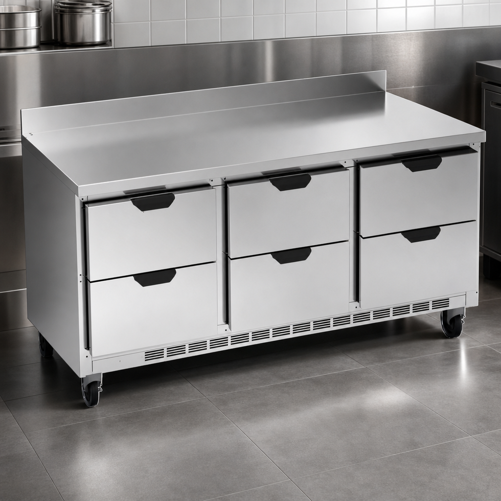 Stainless Steel Worktop and Exterior