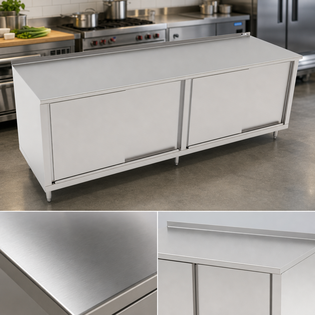 14-Gauge Type 300 Stainless Steel Top