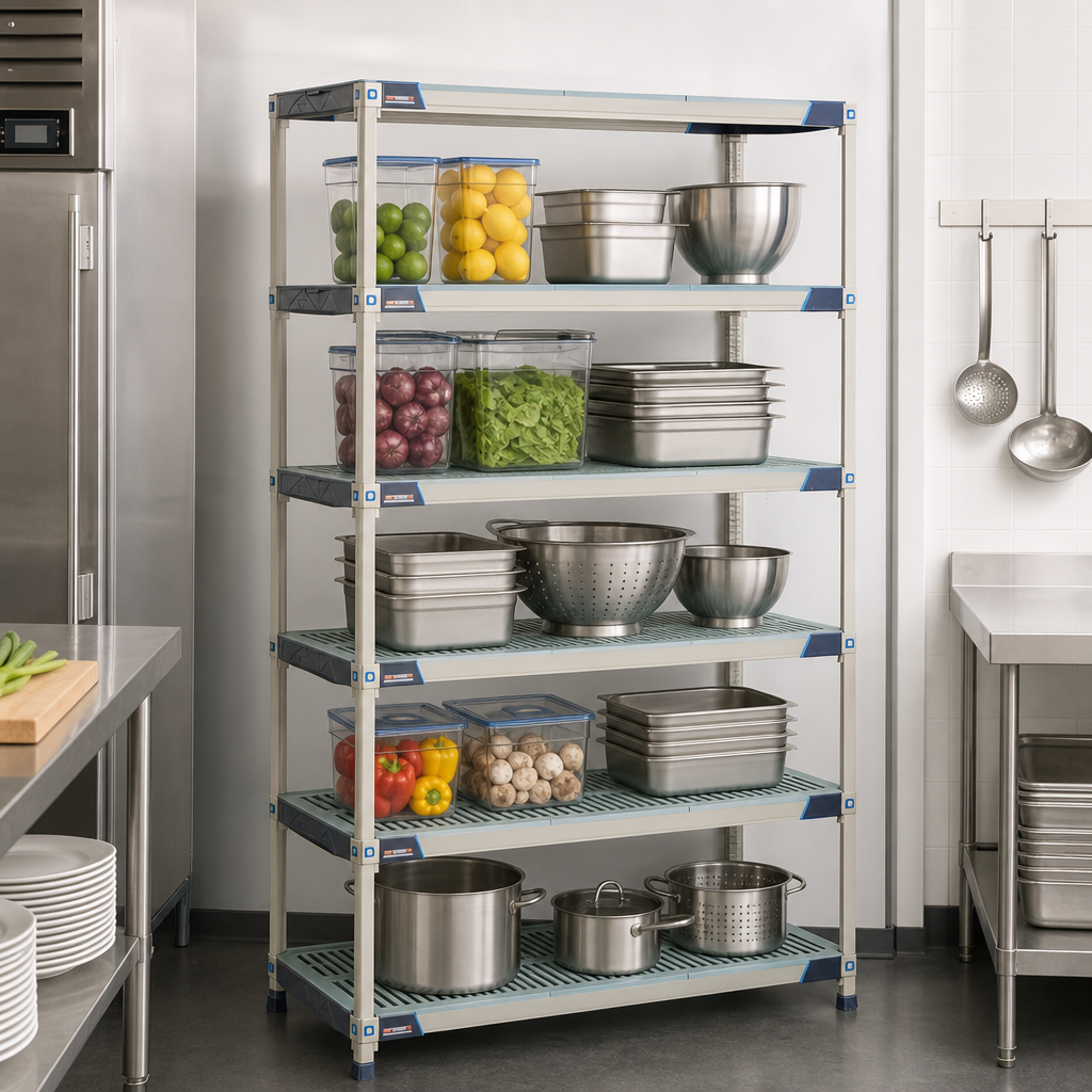 Open-Grid Shelf Design