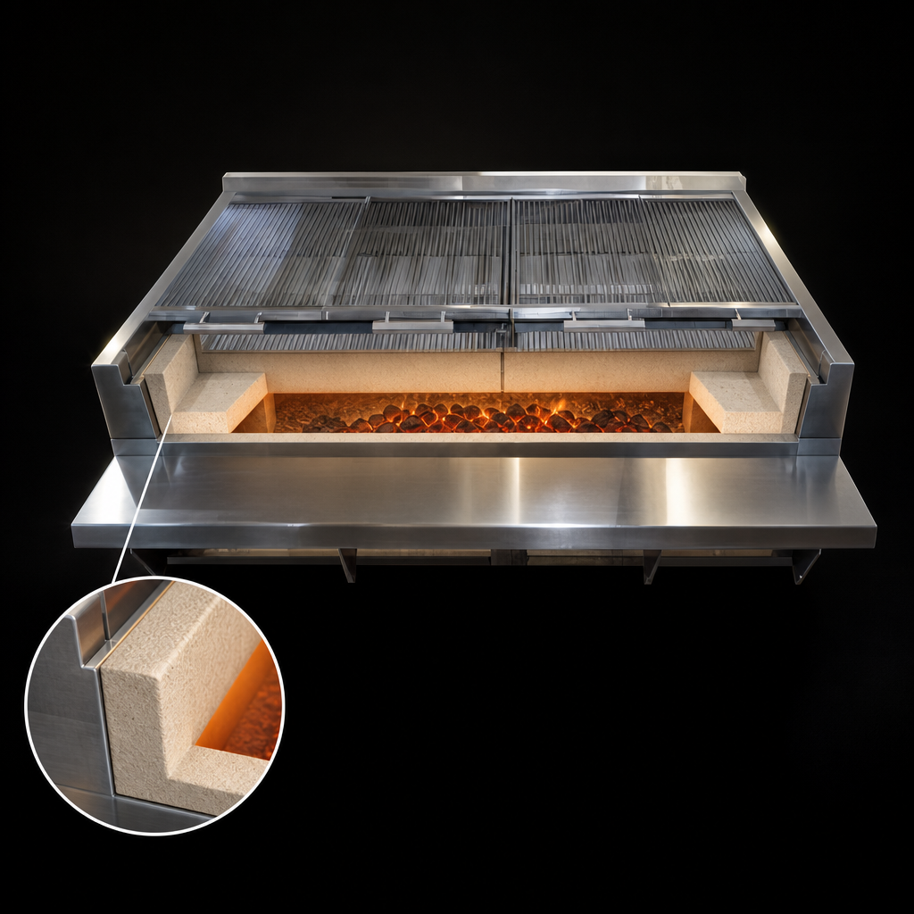 High-Temperature Refractory Lining