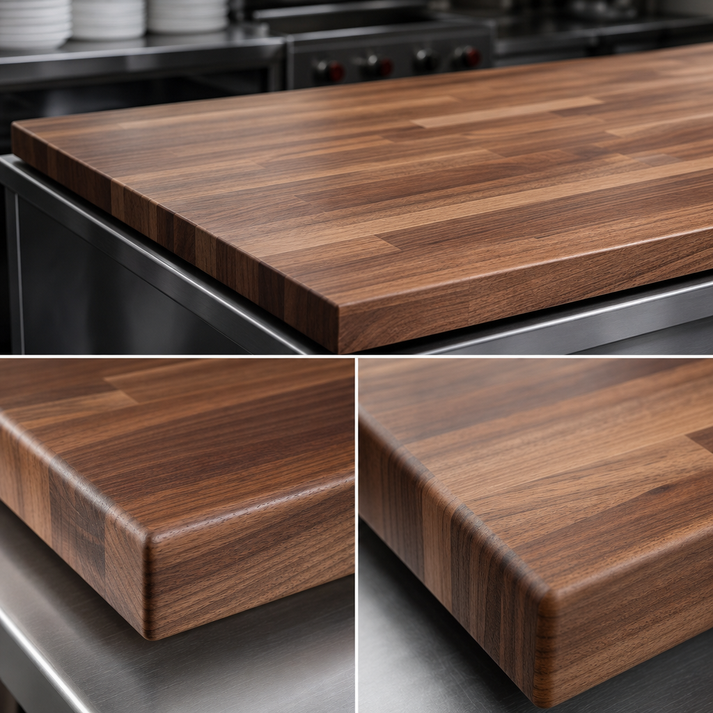 Blended Rails, Edge Grain