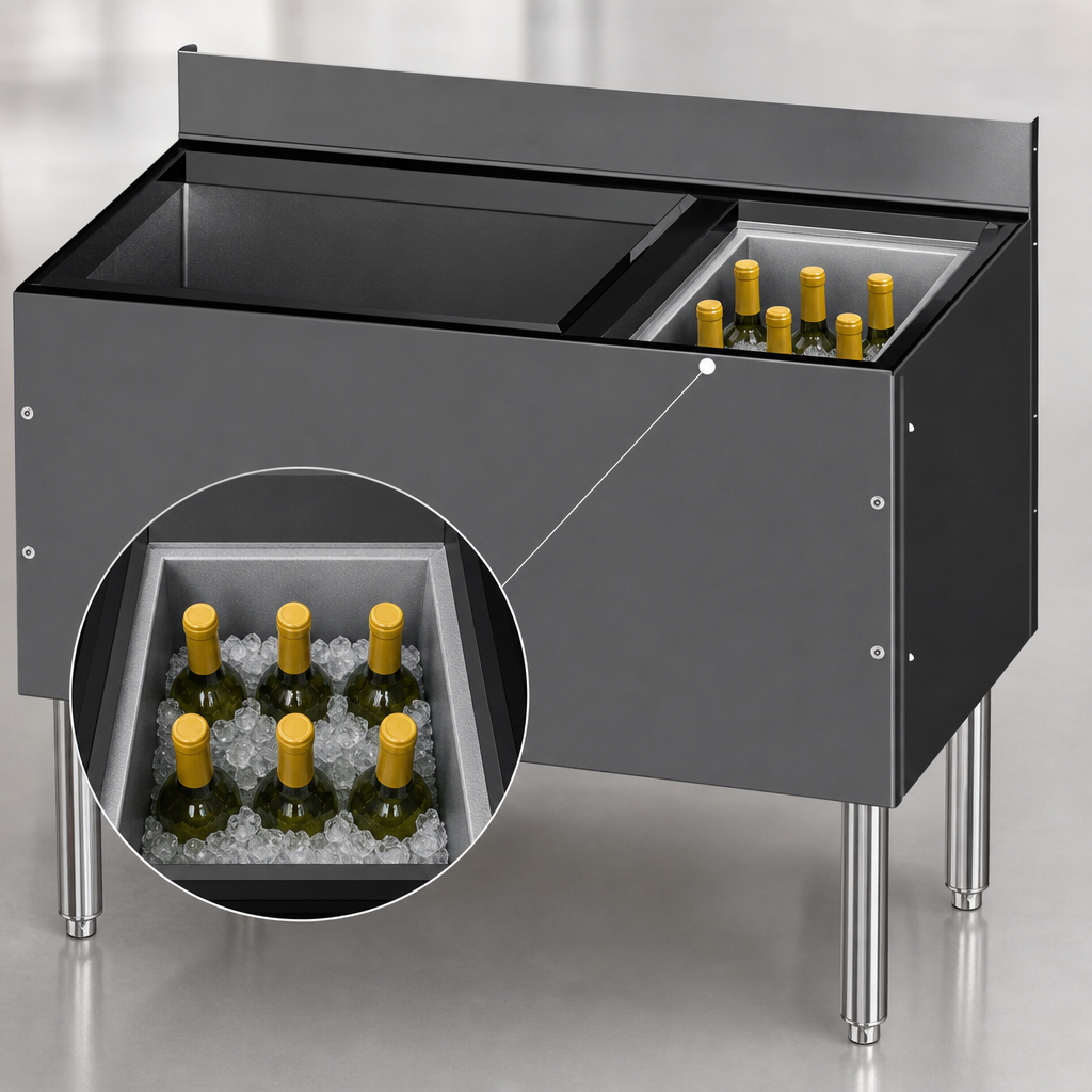 Right-Side Insulated Bottle Well