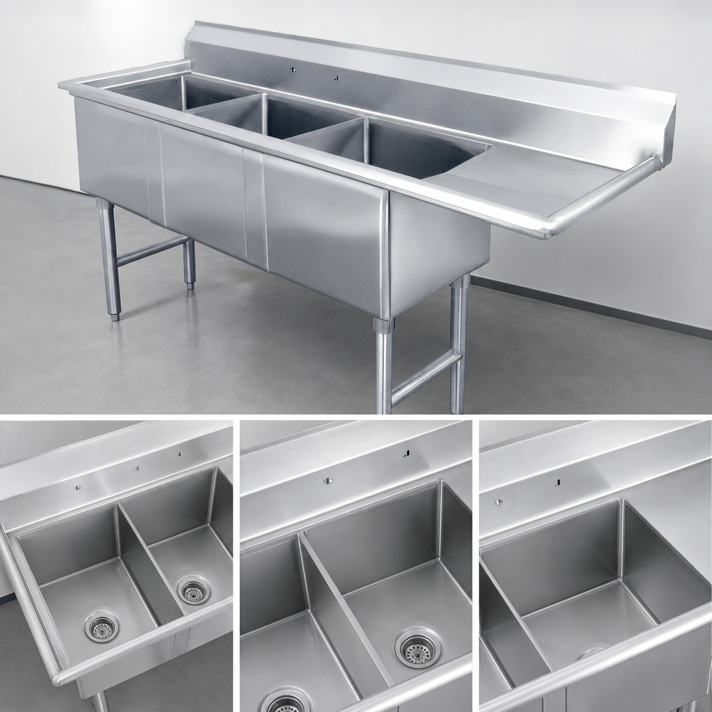 Three Fabricated Compartments