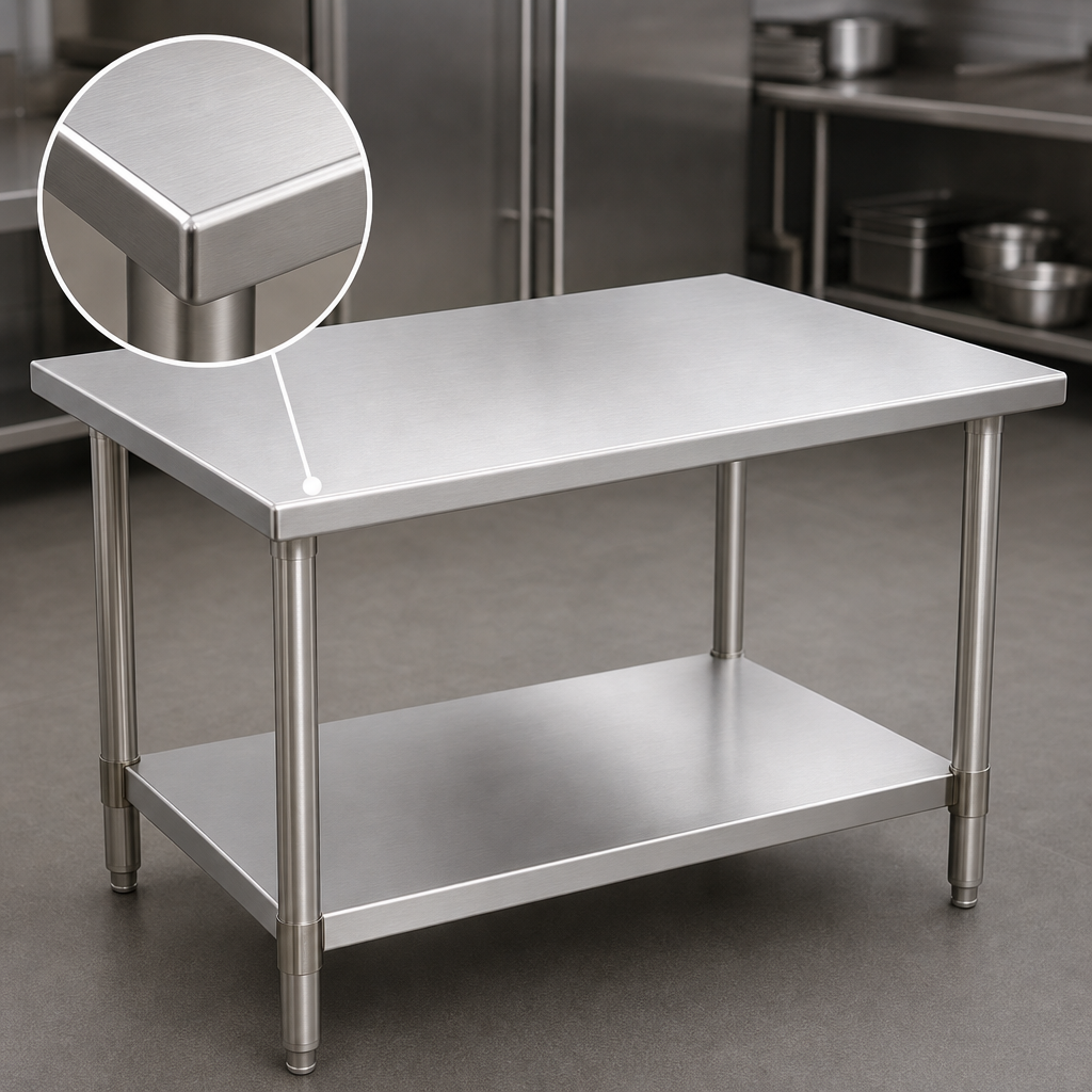 14-Gauge 300 Series Stainless Steel Top