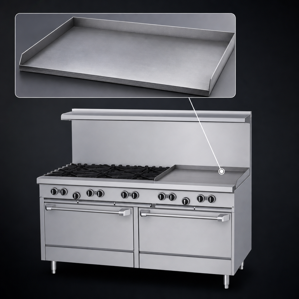 36-Inch Smooth Steel Griddle