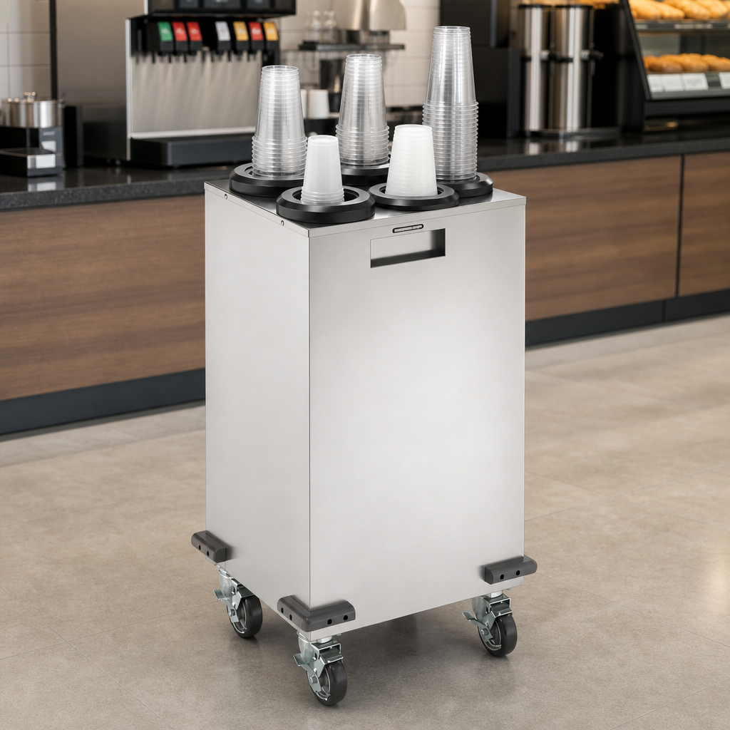 Four Cup Dispensers