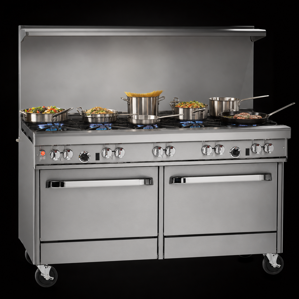 10 Open Burners