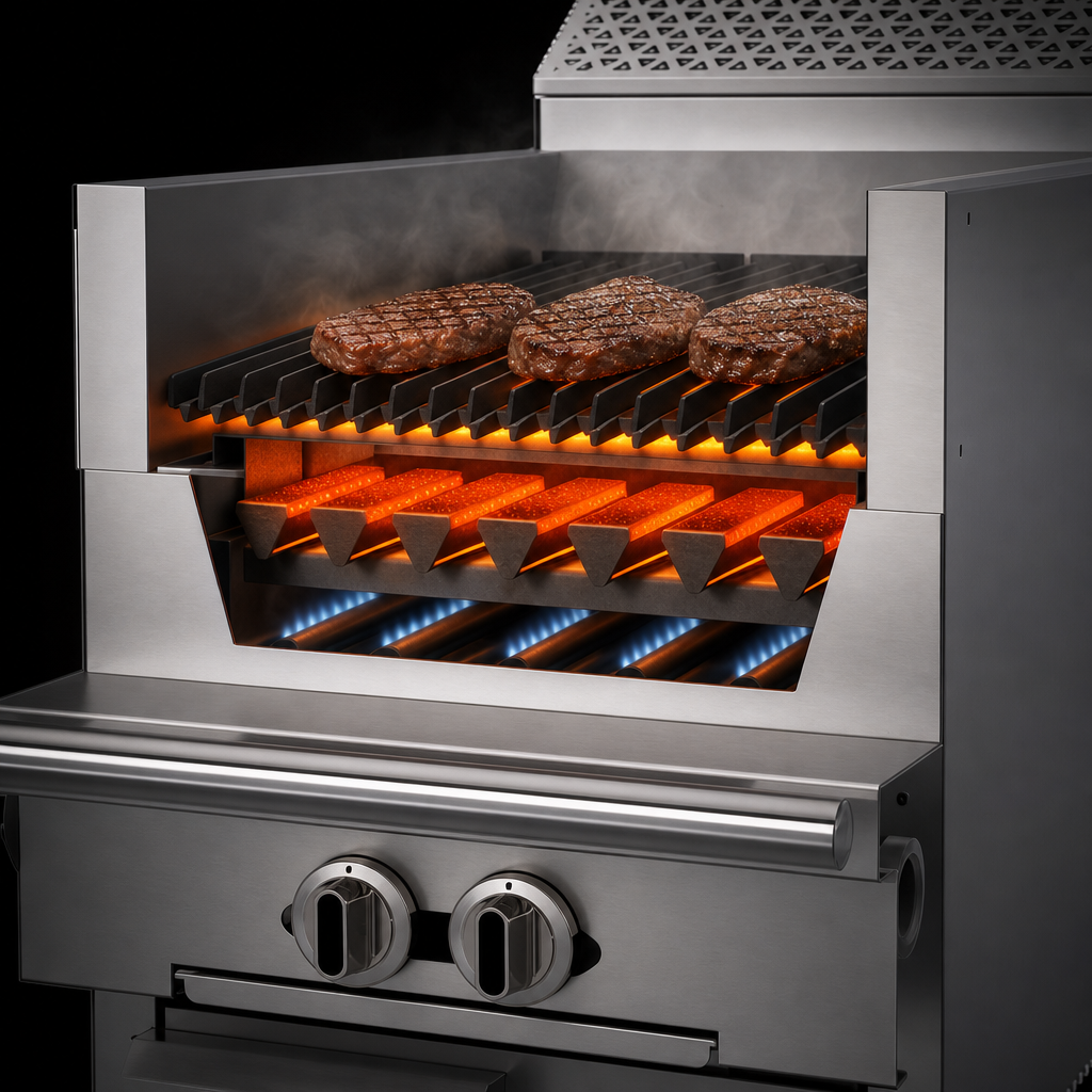 Radiant Underfired Broiler