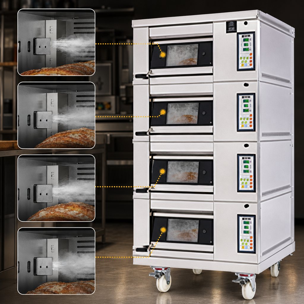 Self-Contained Steam Injection Per Deck